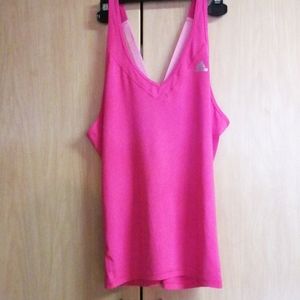 Like New Adidas Climate Fushia Tank
